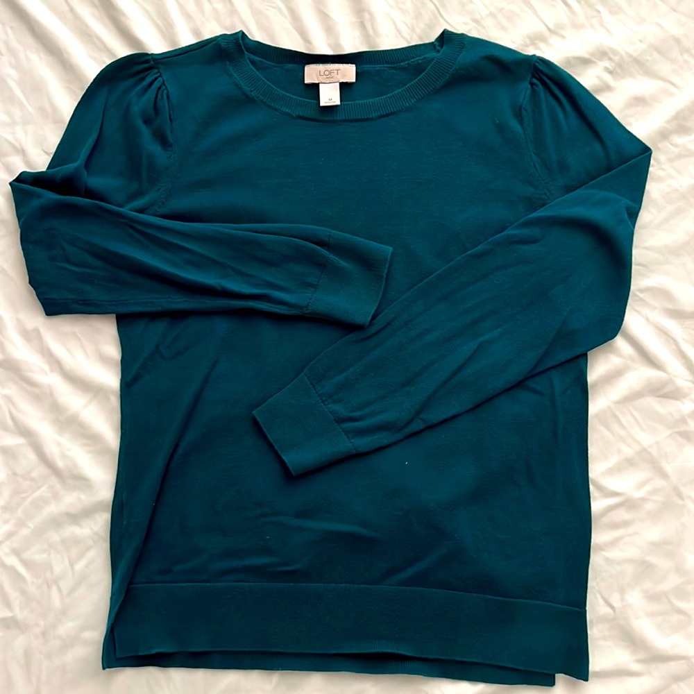 LOFT|Size Medium Sweater|Blue/Green